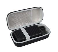 Étui rigide en EVA pour haut-parleur JBL BandBox Solo - Sac de transport portable - Résistant aux chocs - Pour accessoires JBL BandBox Solo (doublure grise)