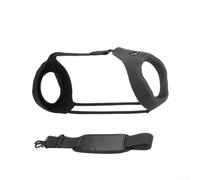 Étui rigide en EVA pour haut-parleur JBL Boombox 4 : boîte de rangement de transport avec poignée et sangle - Équipement de protection de voyage antichoc noir 35 x 15 x 15 cm