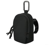 Étui rigide en nylon compatible avec haut-parleur Soundcore Select 4 Go - Noir - Pochette de protection de voyage avec découpes précises pour les boutons et les ports - Pour le camping en plein air