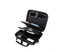 Étui Rigide EVA pour 8 Smartphones Protection Chocs(Black) | Dimensions 24x20x8cm, design compact, solide, transport pour facile partout
