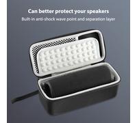 Étui rigide EVA pour enceinte sans fil Flip 6, sac de transport portable (gris)