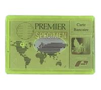 Porte carte rigide bancaire Jaune Fabrication Française Etui CB carte bleu MARQUE JAUNE G