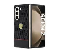 CG MOBILE Ferrari FEHCZFD5PSEK Étui Rigide pour Z Fold5 F946 Ligne perforée Noir