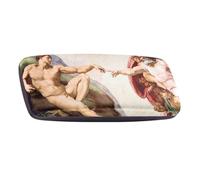 Étui rigide Fresco avec housse en microfibre douce et superbe impression d'art La création d'Adams