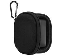 Étui Rigide Geekria pour écouteurs Compatible avec Jabra Elite 10 Gen 2 / Elite 8 Active Gen 2 / Elite 7 Pro/Elite 5, étui de Voyage EVA avec Poche en Maille et Mousqueton (Noir)