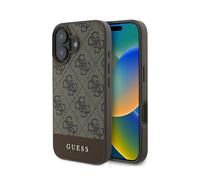 Étui Rigide Guess Pour Iphone 16 Plus 6.7 Avec Bande Inférieure Avec Logo