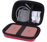 Étui Rigide Housse Pour Canon Zoemini/Zoemini C/Zoemini S/Zoemini S2-Imprimante Photo Portable Von (Rouge)