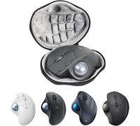 Etui Rigide Mini Sac Portable pour Logitech MX Ergo/Ergo M575/M570 Souris sans Fil Housse Protection Anti-Choc Anti-Rayure Boîte