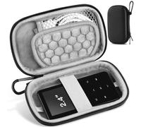 Etui Rigide MP3 Ecouteurs Clé USB Dictaphone 2.4" Antichoc Etanche Double Zip