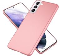 Etui rigide NALIA pour Samsung Galaxy S21 Plus, étui fin pour téléphone portable Cover Bumper Etui rose or