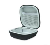 Étui rigide portable pour Game Boy pour Advance SP et pour Anbernic pour | Housse de console en nylon 1880D résistant à l'eau avec fermeture éclair et clip de ceinture, pour boîte de rangement noire