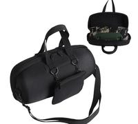 Étui rigide portable pour haut-parleur JBL Xtreme 5, étanche et portable, étui de transport avec poche latérale amovible et bandoulière pour la maison, l'extérieur et les voyages (Noir)