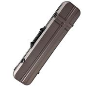 Étui Rigide pour Arc Recurve Takedown,Sac de Voyage Et de Tir à L'arc en ABS pour La Chasse Et L'entraînement,Sac à Dos Léger Avec Rembourrage en Mousse épaisse Et Poches p(Size:90*20*14cm,Color:café)