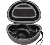 Étui Rigide Pour Casque Beats Solo 4/Studio Pro/Solo 3/Studio 3/Solo 2/Over Ear - Rangement Avec Sac Pour Câble Et Sangle Pour Les Voyages (Boîte Uniquement) (Noir + Fermeture Écla[ECO5245197]