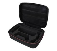 Étui Rigide pour Console de Jeu pour 2, étui de Transport Antichoc en EVA TPU avec de Nombreux Compartiments de Rangement, Double Fermeture éclair Lisse, adapté à Lite, Noir, Prêt à l'emploi