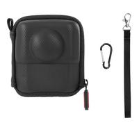 Étui Rigide pour DJI Osmo 360, Sacoche pour Appareil Photo avec Dragonne et Mousqueton, Mini Coque de Protection, Sac à Main de Voyage Sécurisé (étui Uniquement)