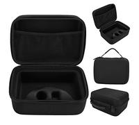 Étui Rigide pour Go VR, Sac de Rangement Portable étui de Protection en Nylon Dur pour Casque Go VR, pour Télécommande de Jeu Adaptateur de Banque d'alimentation (Noir)