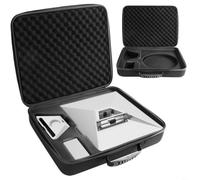 Étui rigide pour mini kit Starlink en ABS de qualité militaire avec intérieur en mousse EVA, compartiments en mousse pour câbles d'antenne et accessoires de concentrateur d'alimentation - Étanche et