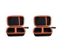 Étui rigide pour multimètre, 2 pièces, compatible avec Kleins MM325, MM420, MM400, MM300, Fluke 117, 115, sac de rangement compact antichoc et résistants aux rayures