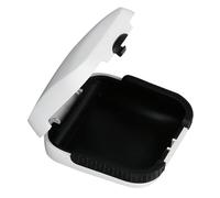 Étui Rigide pour Prothèses Auditives, Boîte de Rangement Portable pour Prothèses Auditives, Organisateur Résistant à L'écrasement, Taille compacte 2,6 X 2,6 X 1 Pouces