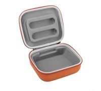 Étui rigide pour télécommandes DJI RC2 RC1 RC N3 N2 N1 avec boucle de fixation intérieure et extérieure personnalisée (orange)
