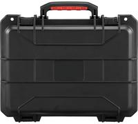 Etui rigide SucceBuy résistant aux intempéries, étui de protection robuste pour boîte de séchage avec mousse prédécoupée, clips de préhension, trous pour cadenas