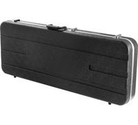 VEVOR Étui Guitare Électrique Rigide Rectangulaire 1050 mm avec Verrouillage à Clés, Poignée, Rembourrage en ABS, Doublure Douce, Résistants à l'Eau, pour Guitares Électriques de 39 po 99 cm, Noir