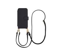 Selencia Étui Riva avec MagSafe et cordon de téléphone pour Samsung Galaxy S25 Ultra - Noir