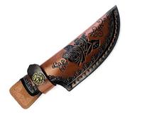 Étui robuste en cuir de vachette avec cycle de ceinture modifiable et étui de protection étanche en cuir