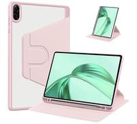 Étui Rotatif à 360 ° adapté for Huawei Honor Pad X8b NDL2-W09 11 Pouces 2026, Couverture Horizontale/Verticale(Pink)