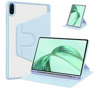 Étui Rotatif à 360 ° adapté for Huawei Honor Pad X8b NDL2-W09 11 Pouces 2026, Couverture Horizontale/Verticale(Sky Blue)