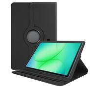 Etui rotatif en simili cuir pour Samsung Galaxy Tab A11 8.7"" SM-X130 SM-X135 - Noir - Kivoo -