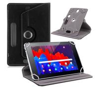 Etui rotatif en simili cuir pour tablette Thomson TEO10R 10.1""- Noir - Marque Yuan Yuan
