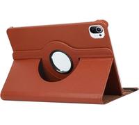 Étui Rotatif Résistant À 360 Degrés Pour Xiaomi Redmi Pad Se 11 "10.6", Housse Mi Pad 5 6 Pro 11 12.4 Pouces, Étuis De Protection Pour Tablette En Cuir Pu-Rougemi Pro 12.1-Marron