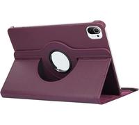 Étui Rotatif Résistant À 360 Degrés Pour Xiaomi Redmi Pad Se 11 "10.6", Housse Mi Pad 5 6 Pro 11 12.4 Pouces, Étuis De Protection Pour Tablette En Cuir Pu-Rougemi Pro 12.1-Violet