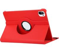 Étui Rotatif Résistant À 360 Degrés Pour Xiaomi Redmi Pad Se 11 "10.6", Housse Mi Pad 5 6 Pro 11 12.4 Pouces, Étuis De Protection Pour Tablette En Cuir Pu-Rougemi Se 8.7-Rouge