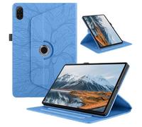 Étui rotatif tablette - Honor Pad X8a - 360° - Arbre de vie bleu - Cuir synthétique