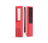 (étui rouge) Coques pour Samsung Qled Tv BN59-01357C Solarcell Smart Remote Control BN59-01357B BN59-01357E