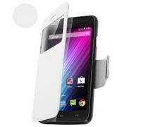 ETUI SAMSUNG CORE PRIME BLANC AVEC FENETRE