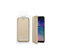 Etui Samsung Flip Wallet Or pour Samsung Galaxy A6 original