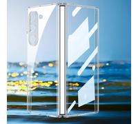 Étui Samsung Fold 6 Housse De Protection Phantom Electrolytique, De Style Mince Film Tout Compris,Housse De Téléphone Pliante Pour Samsung Galaxy Z Fold 6 5g-Transparent