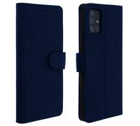 Étui pour Samsung A71 Porte-cartes Support bleu
