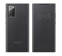 Étui - Samsung - Galaxy Note 20 - Clapet Led View Cover - Noir - Semi-rigide - Tactile