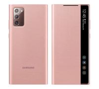 Étui Samsung Galaxy Note 20 Translucide Tactile Clear View Original Rose Gold