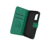 Étui Samsung Galaxy S20 FE Portefeuille Support Vidéo Motif Mandala Fleur Vert