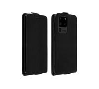 Étui Samsung Galaxy S20 Ultra Clapet Vertical Protection Porte-carte Noir