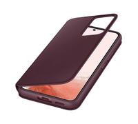 Étui - Samsung - Galaxy S22 Plus - Smart Clear View Cover - Bordeaux - Protection intégrale