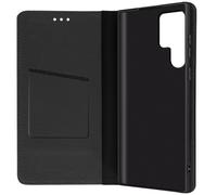 Étui Samsung Galaxy S22 Ultra Cuir Porte-carte Forcell Smart Pro Leather - noir