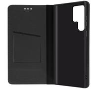 Étui Samsung Galaxy S22 Ultra Cuir Porte-carte Forcell Smart Pro Leather - noir