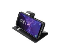 ebestStar - Coque Compatible avec Samsung S9 Galaxy Etui PU Cuir Housse Portefeuille Porte-Cartes Support Stand, Noir [Appareil: 147.7 x 68.7 x 8.5mm, 5.8'']